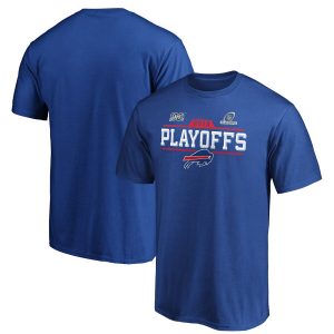 Buffalo Bills Fanatics Branded 2019 NFL Playoffs Bound Chip Shot T-Shirt – Royal