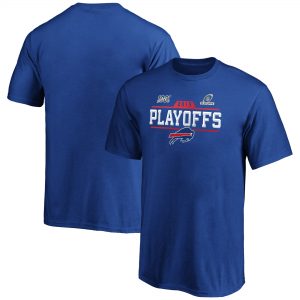 Buffalo Bills Fanatics Branded Youth 2019 NFL Playoffs Bound Chip Shot T-Shirt – Royal