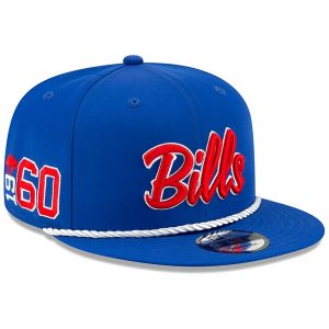 Buffalo Bills New Era 2019 NFL Official Historic Logo 1960s Snapback Hat