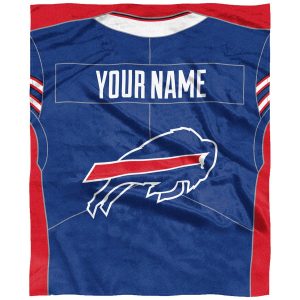 Buffalo Bills The Northwest Company 50” x 60” Personalized Silk Touch Throw for home