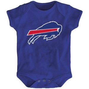 Newborn Buffalo Bills Royal Team Logo Bodysuit